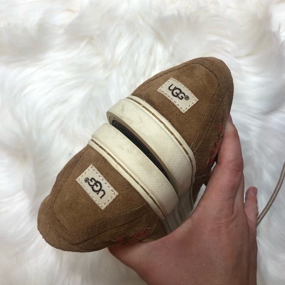 UGG Fierce Rustic Weave Slip-On Sneaker tan - Picture 7 of 11